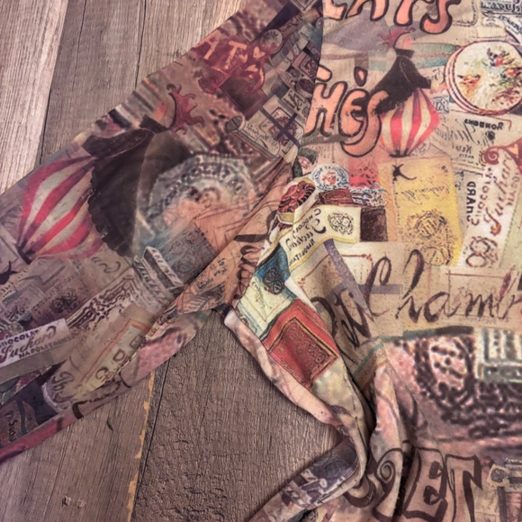 Cactus Multicolor Graphic Top - Picture 3 of 6